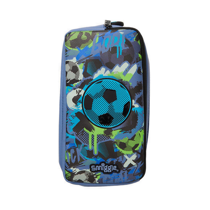 Smiggle Aspire Character Pocket Pencil Case - IGL459727GRY