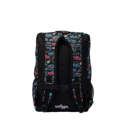 Smiggle Aspire Foldover Attach Backpack - IGL459737BLK