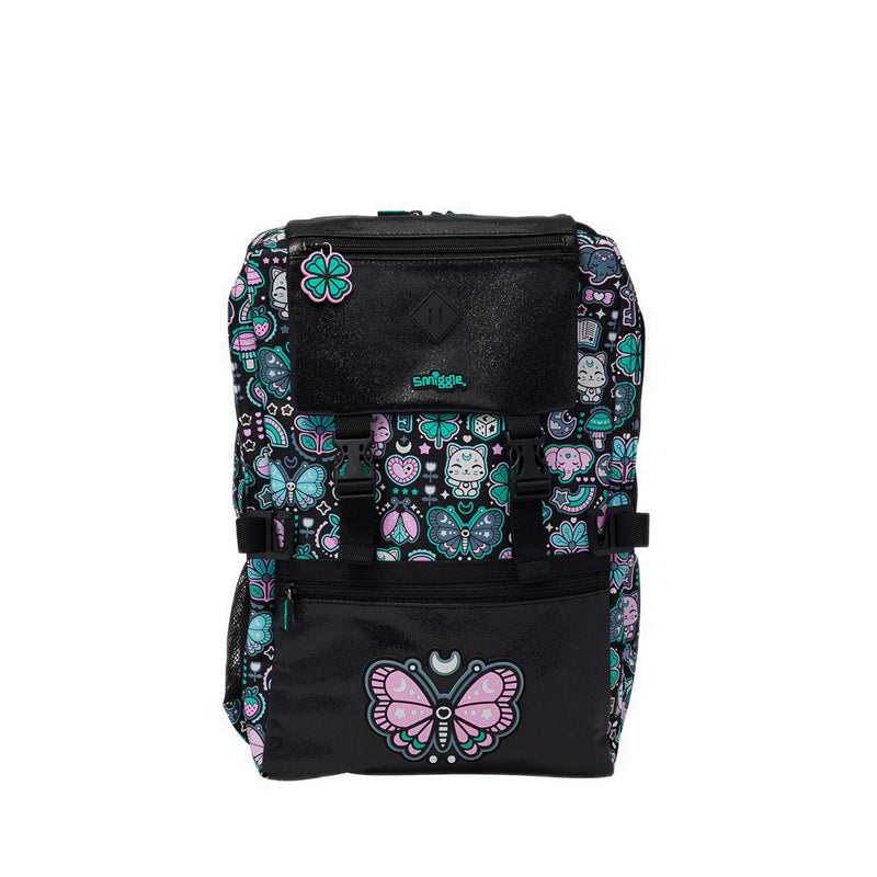 Smiggle Aspire Foldover Attach Backpack - IGL459737BLM