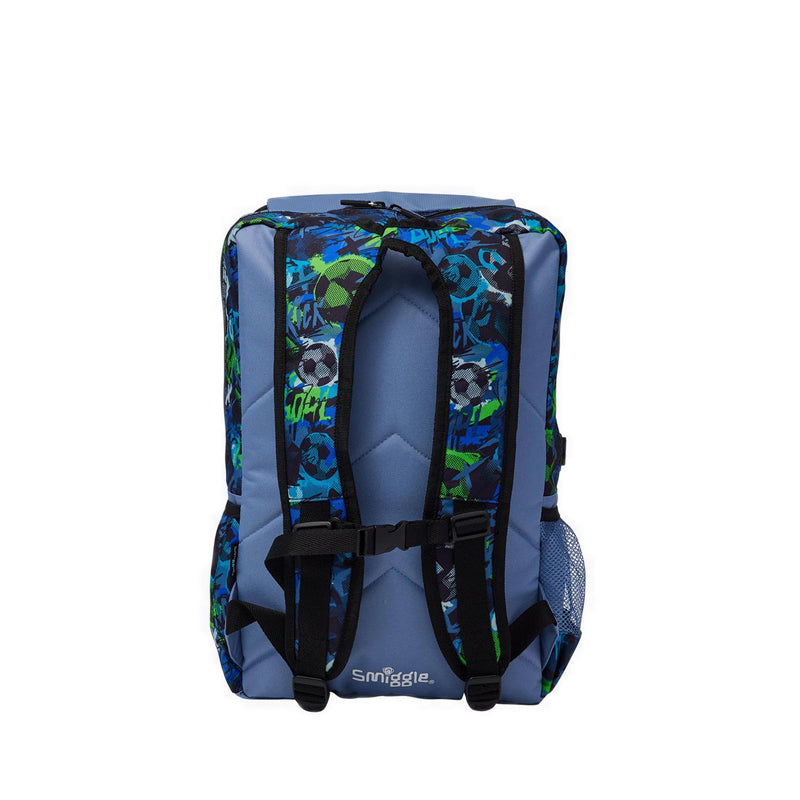 Smiggle Aspire Foldover Attach Backpack - IGL459737GRY