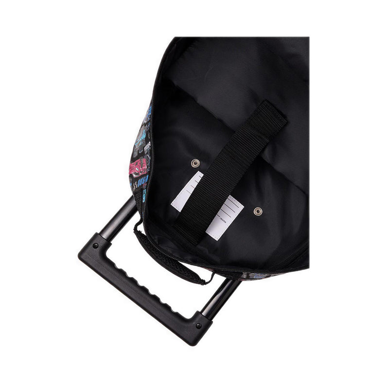 Smiggle Aspire Trolley Backpack With Light Up Wheels - IGL459739BLK