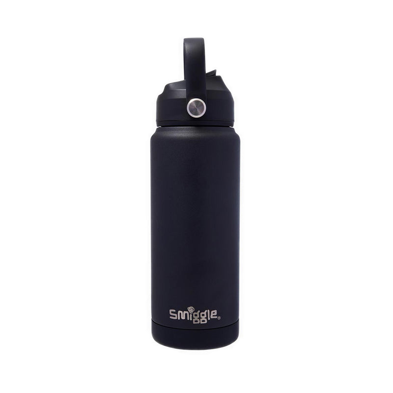 Smiggle Squiggle Insulated Steel Drink Bottle 720 Ml - IGL459748BLK