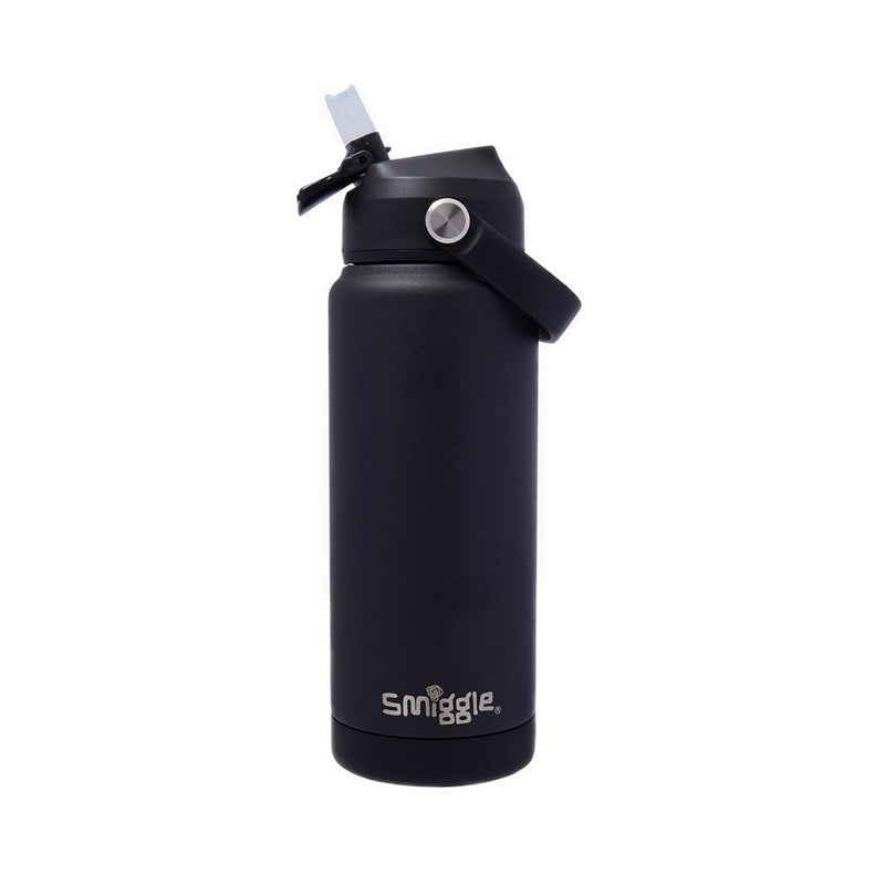 Smiggle Squiggle Insulated Steel Drink Bottle 720 Ml - IGL459748BLK