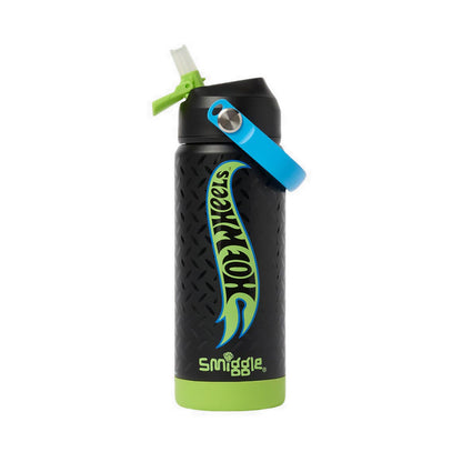 Hot Wheels Squiggle Insulated Stainless Steel Drink Bottle 550Ml