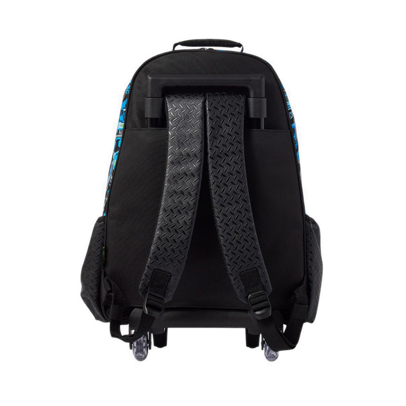 Smiggle Hot Wheels Trolley Backpack With Light Up Wheels - IGL459975BLK