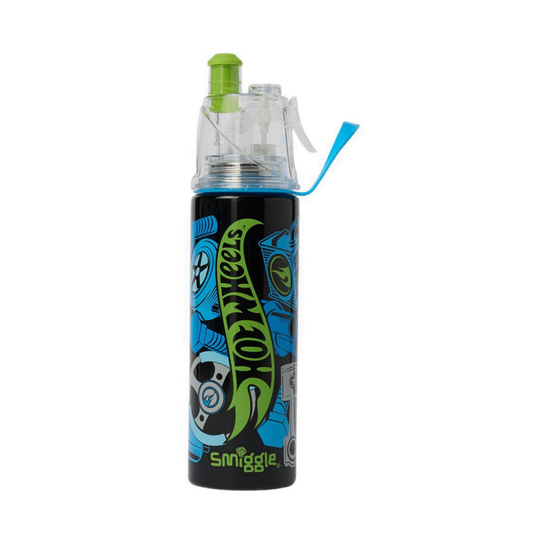 Hot Wheels Stainless Steel Spritz Drink Bottle 500Ml