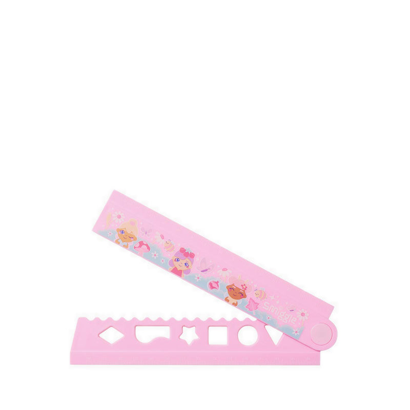 Smiggle Fairy Dust Fold Up Ruler - IGL470240PNK