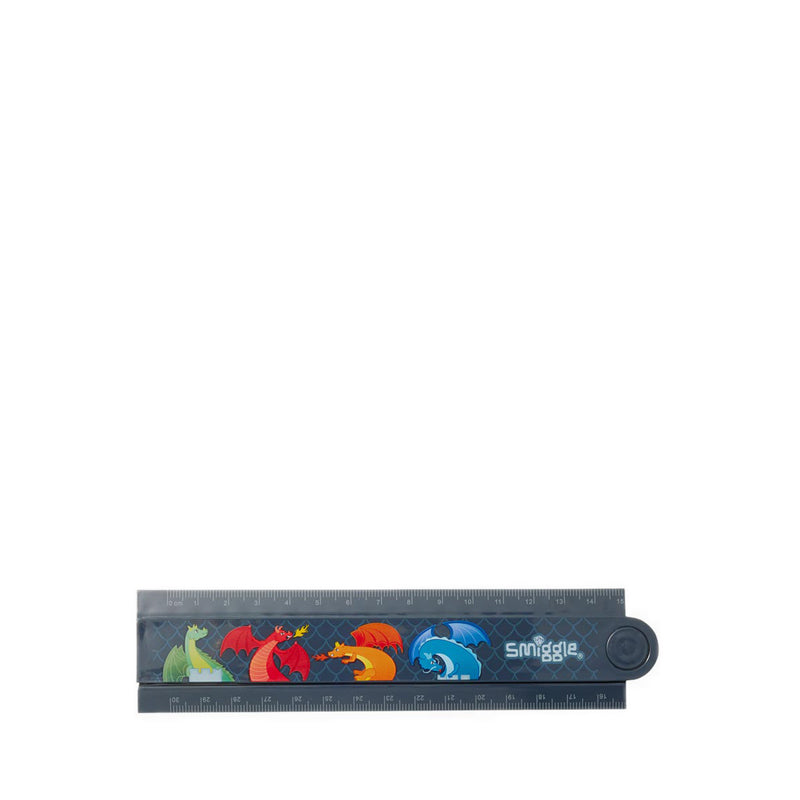Smiggle Dragon Trails Fold Up Ruler - IGL470241CRC – Kidzstation