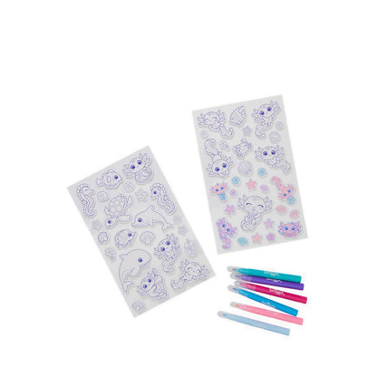 Smiggle Book Sticker Label Pad Vol 1 Purple - IGL470414PUR