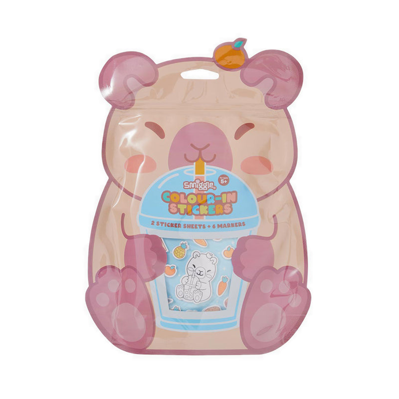 Smiggle Book Sticker Label Pad Vol 1 Tan - IGL470414TAN