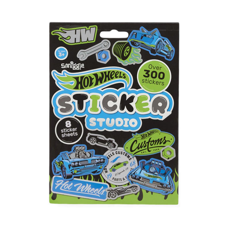 Hot Wheels Sticker Studio Book