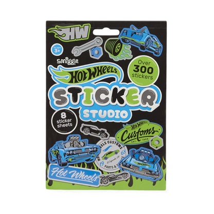 Hot Wheels Sticker Studio Book