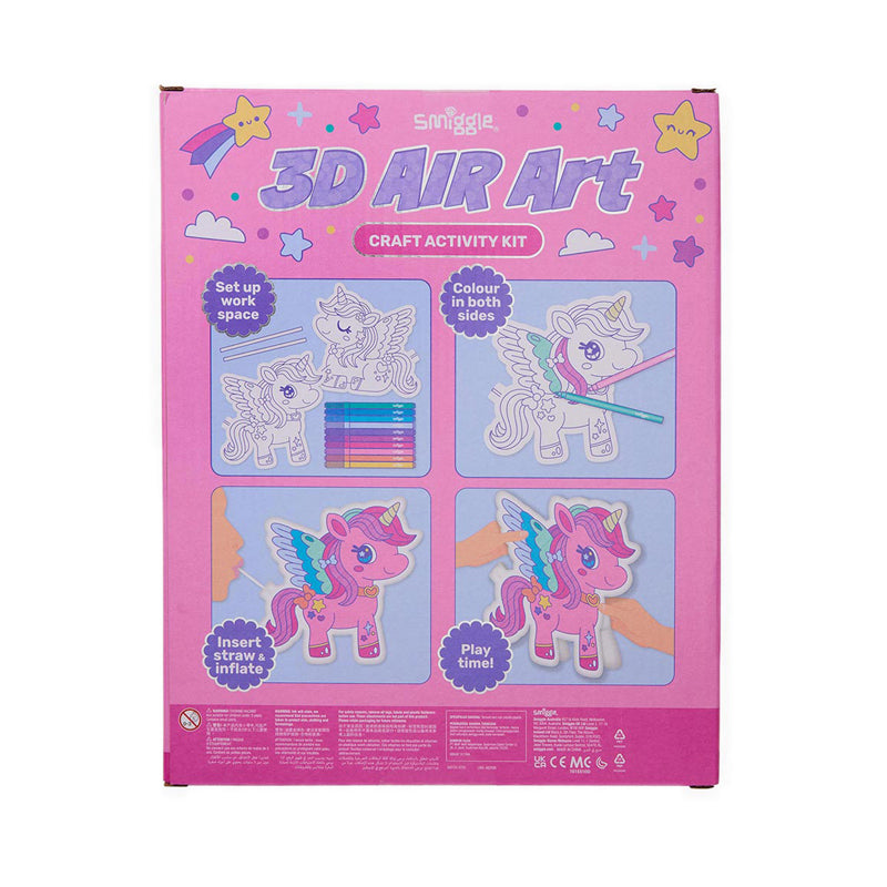 Smiggle 3D Air Art Craft Activity Gift Set - IGL482436PNK