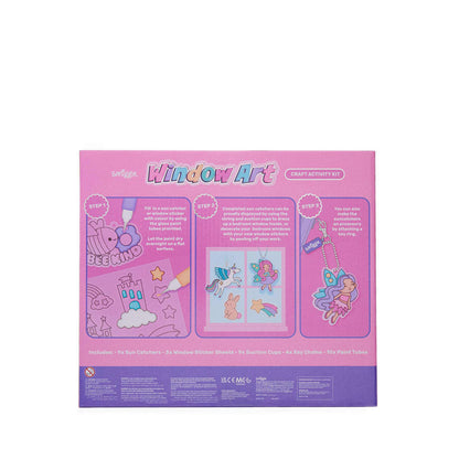 Smiggle Window Art Craft Activity Gift Set - IGL482444PNK