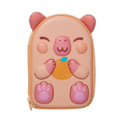 Smiggle Pals Hardtop Stationery Gift Pack - IGL482456TAN