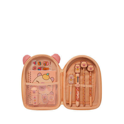 Smiggle Pals Hardtop Stationery Gift Pack - IGL482456TAN