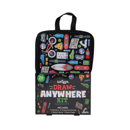 Smiggle  Kit Draw Anywhere Vol4 Black - IGL482458BLK