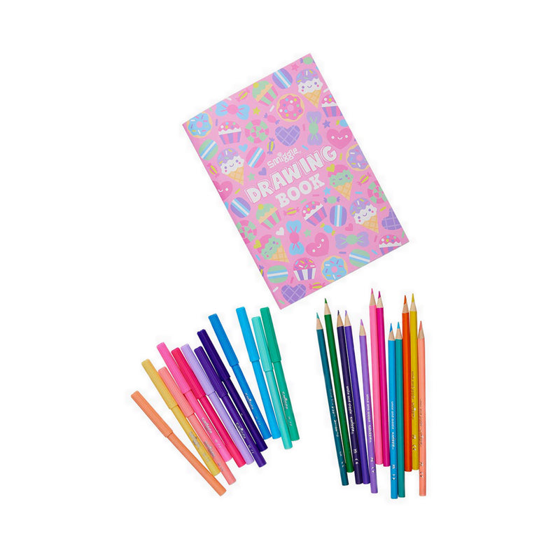 Smiggle  Kit Draw Anywhere Vol4 Pink - IGL482458PNK