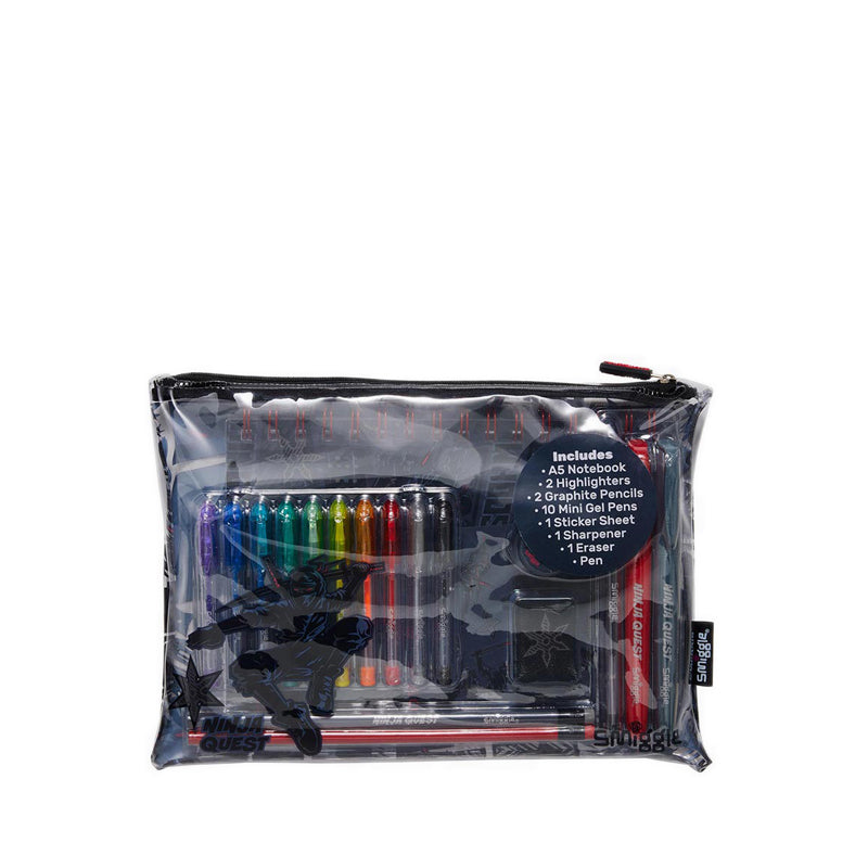Smiggle Realm A5 Essentials Stationery Gift Pack - IGL482549BLK