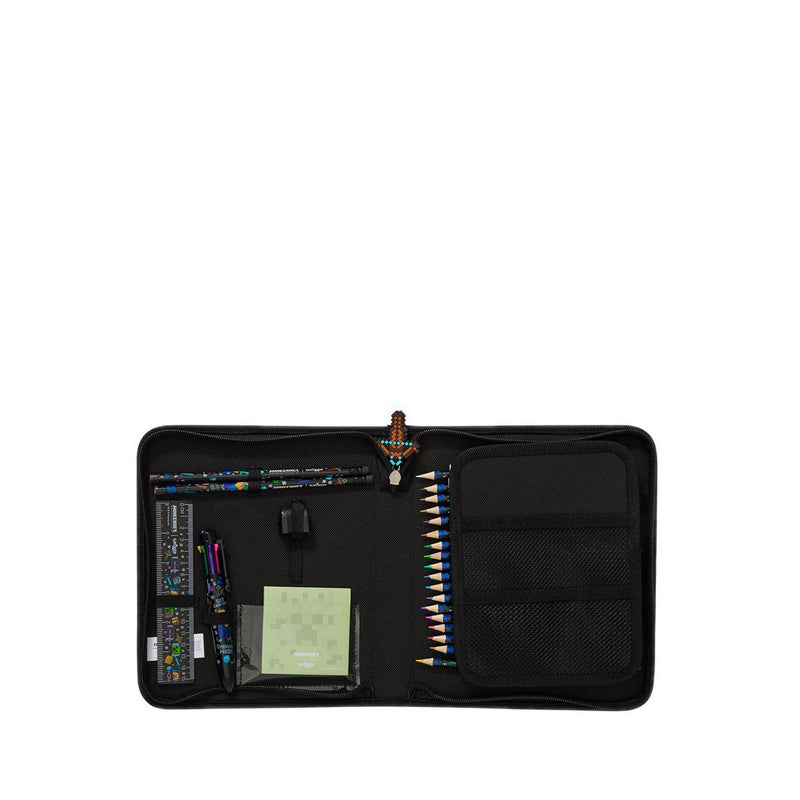 Smiggle KIT HARD SPIN MCRAFT BLACK - IGL482605BLK