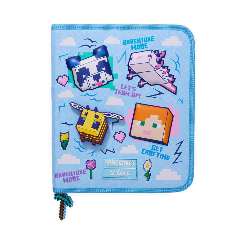 Smiggle KIT HARD SPIN MCRAFT BLACK - IGL482605LBL