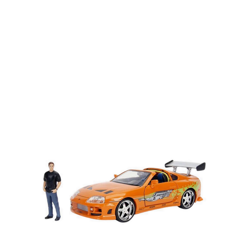 JAD26 Hollywood Rides 1995 Toyota Supra W/Brian O'Conner Figure