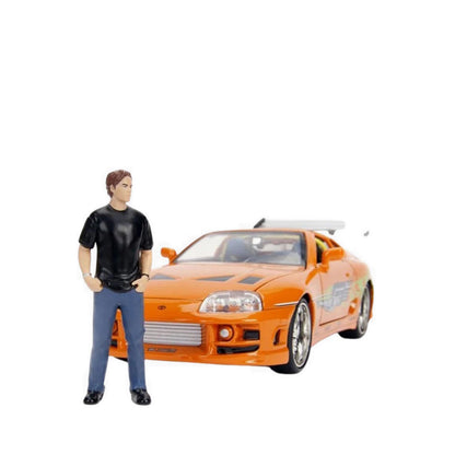 JAD26 Hollywood Rides 1995 Toyota Supra W/Brian O'Conner Figure
