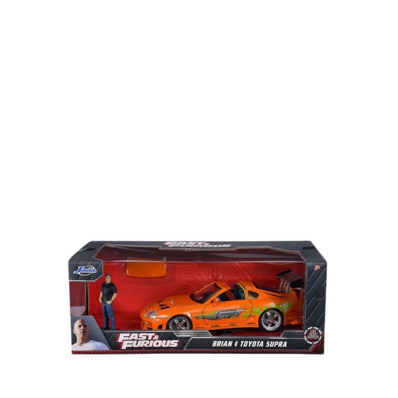JAD26 Hollywood Rides 1995 Toyota Supra W/Brian O'Conner Figure