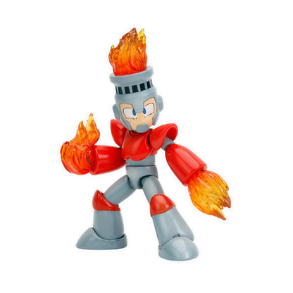 JADA 4.5" Megaman Fire Man Action Figure