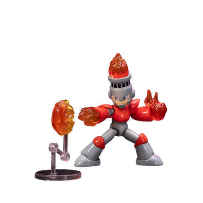 JADA 4.5" Megaman Fire Man Action Figure