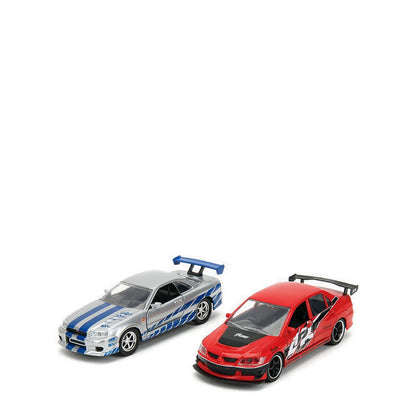 Jada Mitsubishi Evo 9 N Nissan Gtr R34 - JAD34256
