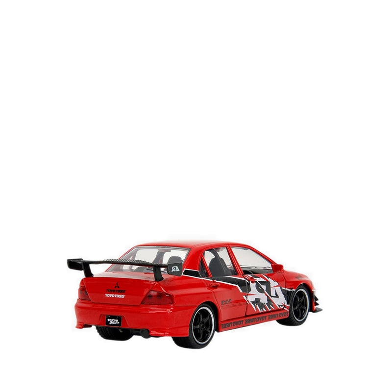 JADA 1:32 FF Mitsubishi Lancer Evolution IX (9) - Free Rolling