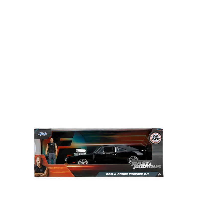 JAD26 Dodge Charger 1970 1:24 Fast & Furious Dom figure
