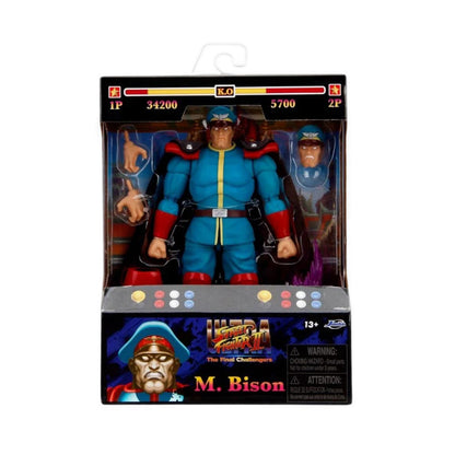 JAD26 STREET FIGHTER ACTION FIGURE M. BISON (PLYR 2)