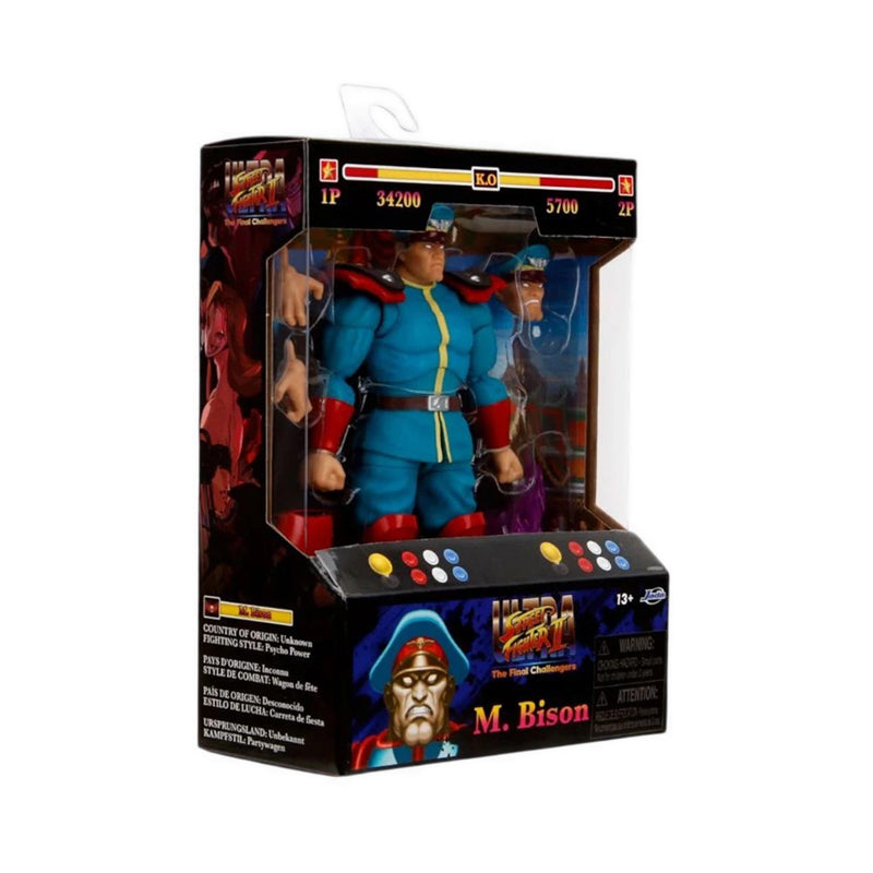 JAD26 STREET FIGHTER ACTION FIGURE M. BISON (PLYR 2)