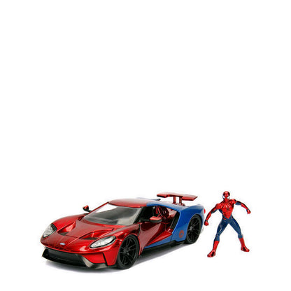 JADA 2017 FORD GT WITH SPIDERMAN FIGURE - JAD99725