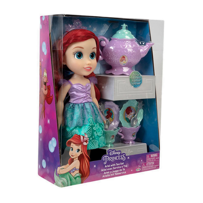 JAKK DP ARIEL DOLL WITH TEA SET - JAK212724