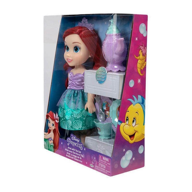 JAKK DP ARIEL DOLL WITH TEA SET - JAK212724