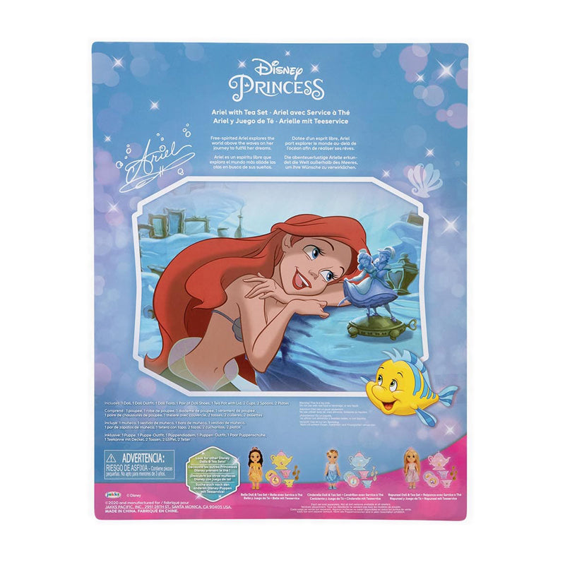 JAKK DP ARIEL DOLL WITH TEA SET - JAK212724