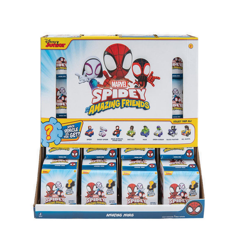 Jazwares Spidey Spidey and Friends Blind Box Vehicle Marvel Amazing Minis - JWS0045