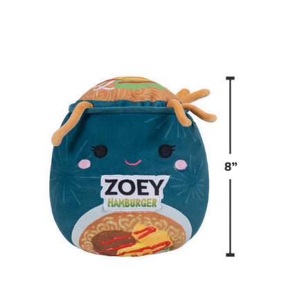 K-Pop Demon Hunters 8 Inch Flip-A-Mallows Zoey x Hamburger Ramyeon - KDHSQDH00015