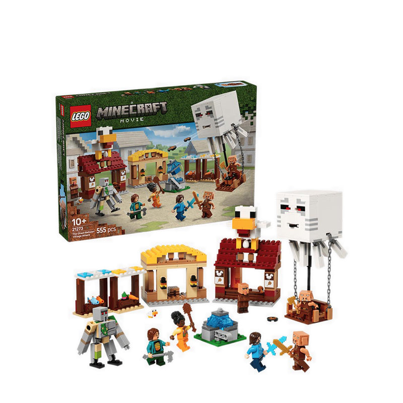 Raid 21160 Lego The Illager Raid Minecraft The Illager Raid