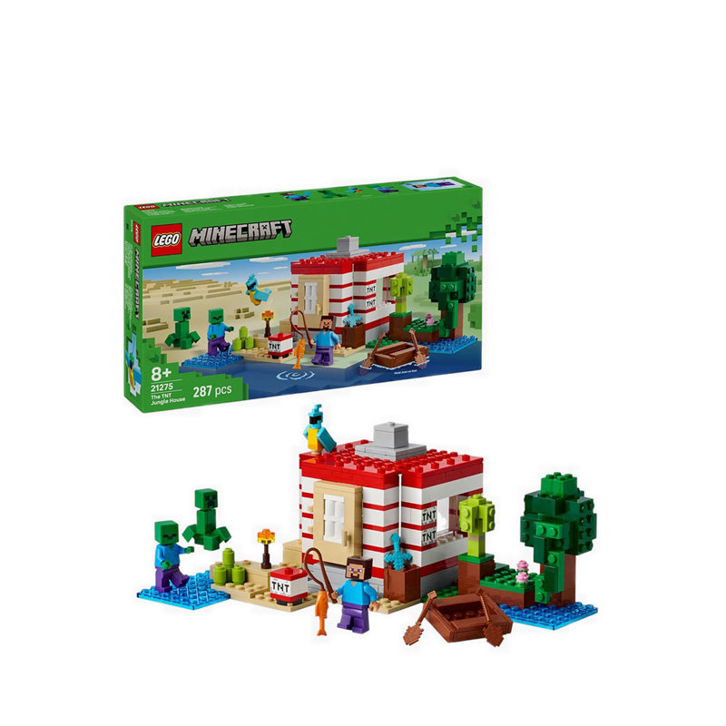 LEGO® Minecraft The TNT Jungle House - 21275