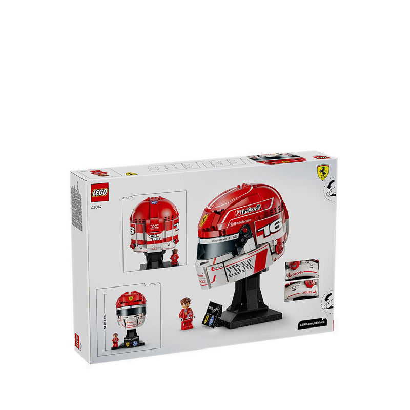 LEGO® Editions Scuderia Ferrari HP Charles Leclerc Helmet - 43014