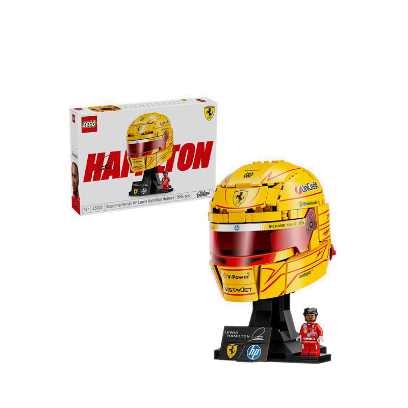 LEGO® Editions Scuderia Ferrari HP Lewis Hamilton Helmet - 43022