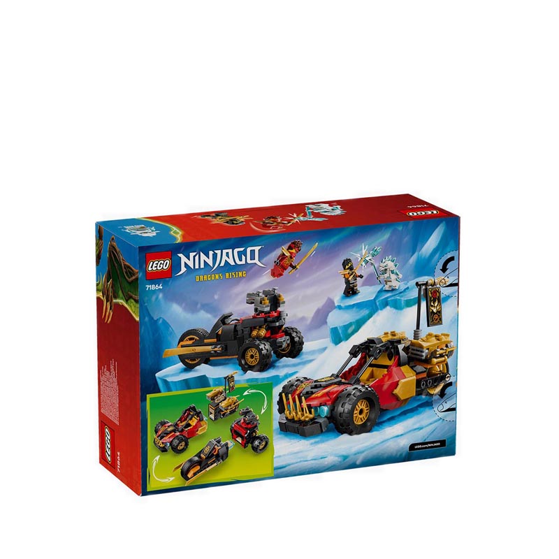 LEGO® NINJAGO® Kai and Cole’s Combiner Vehicles - 71864