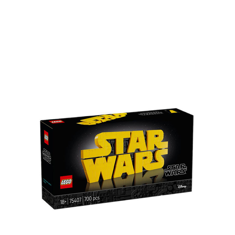 LEGO® Star Wars Brick-built Star Wars Logo - 75407