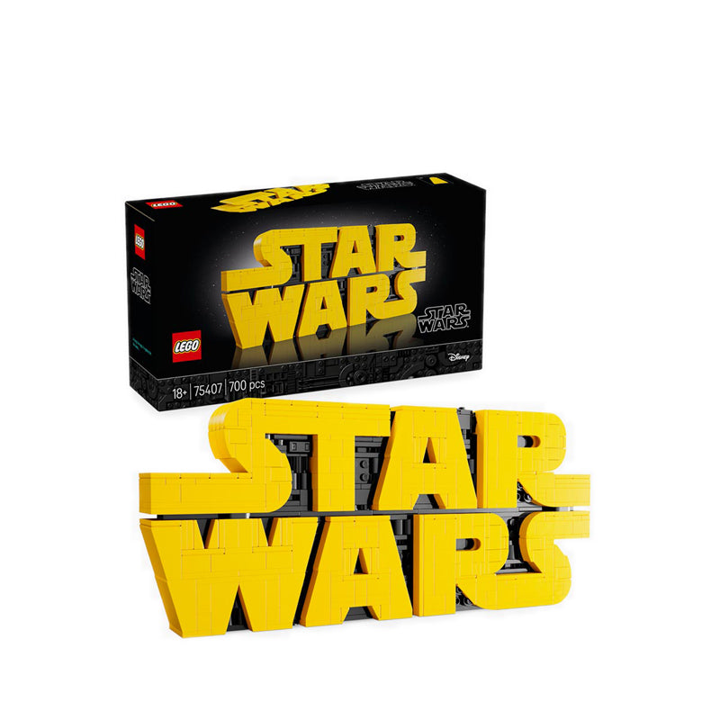 LEGO® Star Wars Brick-built Star Wars Logo - 75407