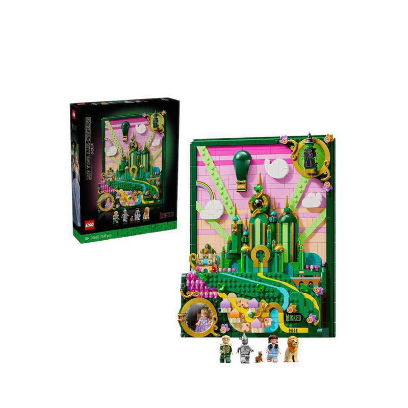 LEGO® Wicked Emerald City Wall Art - 75685