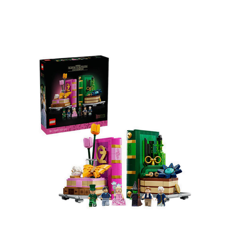LEGO® Wicked Glinda & Elphaba Bookends - 75691